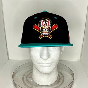 The Columbus Clippers features an embroidered Copa de la Diversión